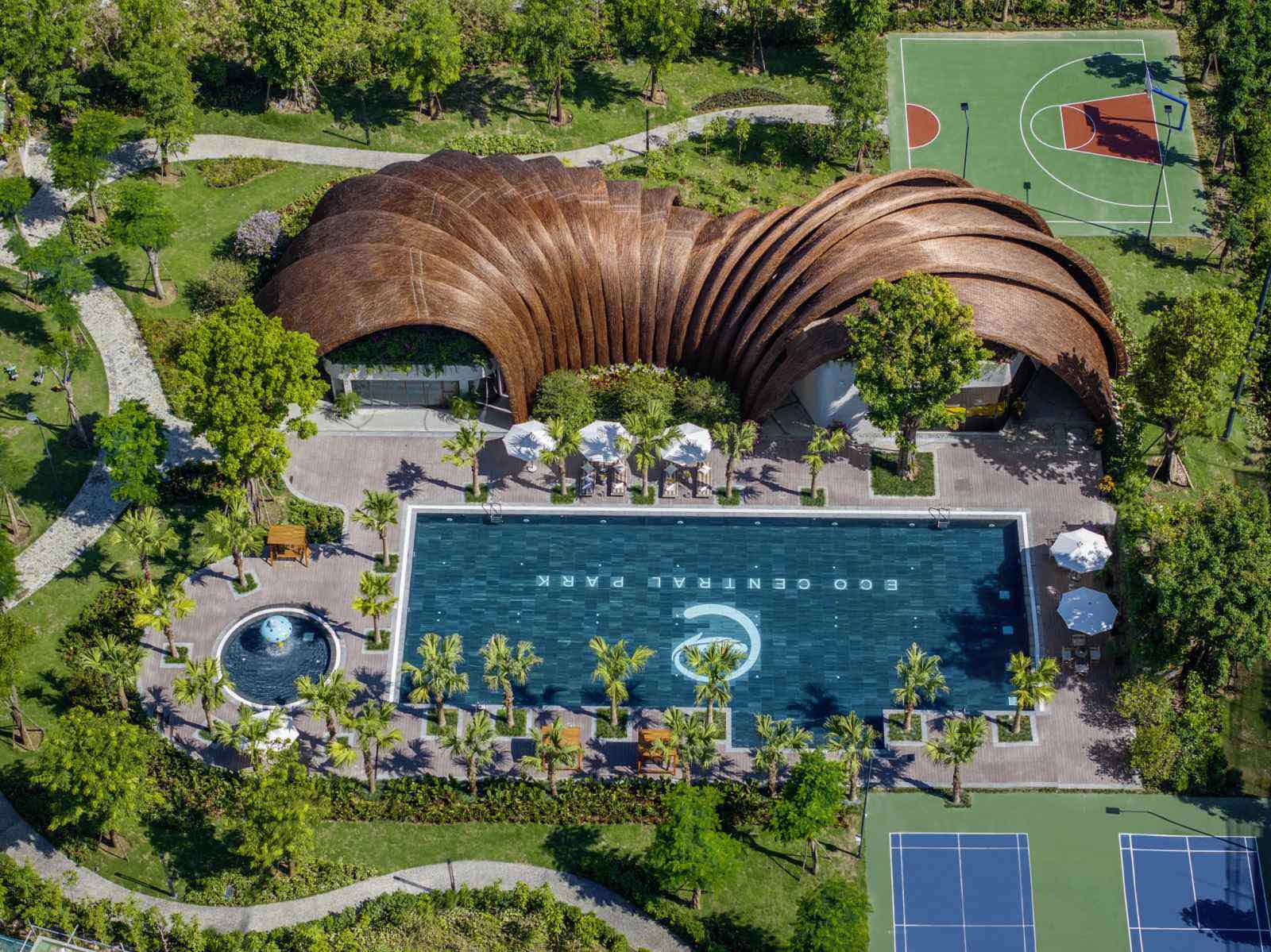 Phân khu Clubhouse tại The Plaza