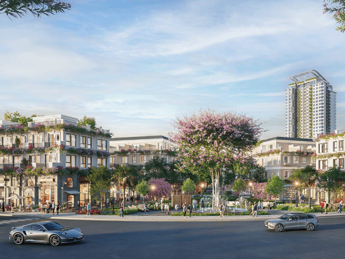 Nhà phố quảng trường Central Plaza – Khẳng định vị thế danh giá của chủ nhân