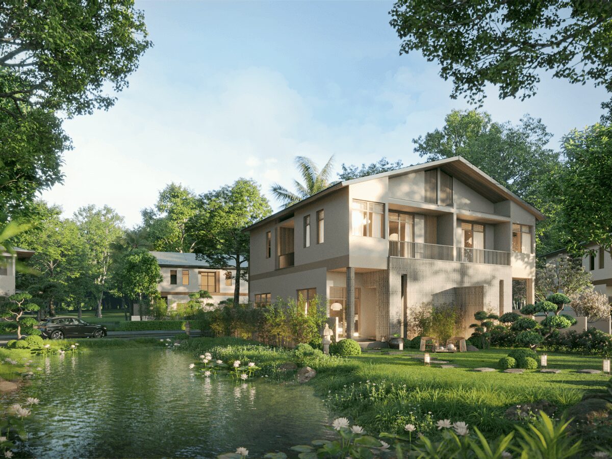 Thiết kế biệt thự Onsen Village – Đề cao trải nghiệm sống đắt giá