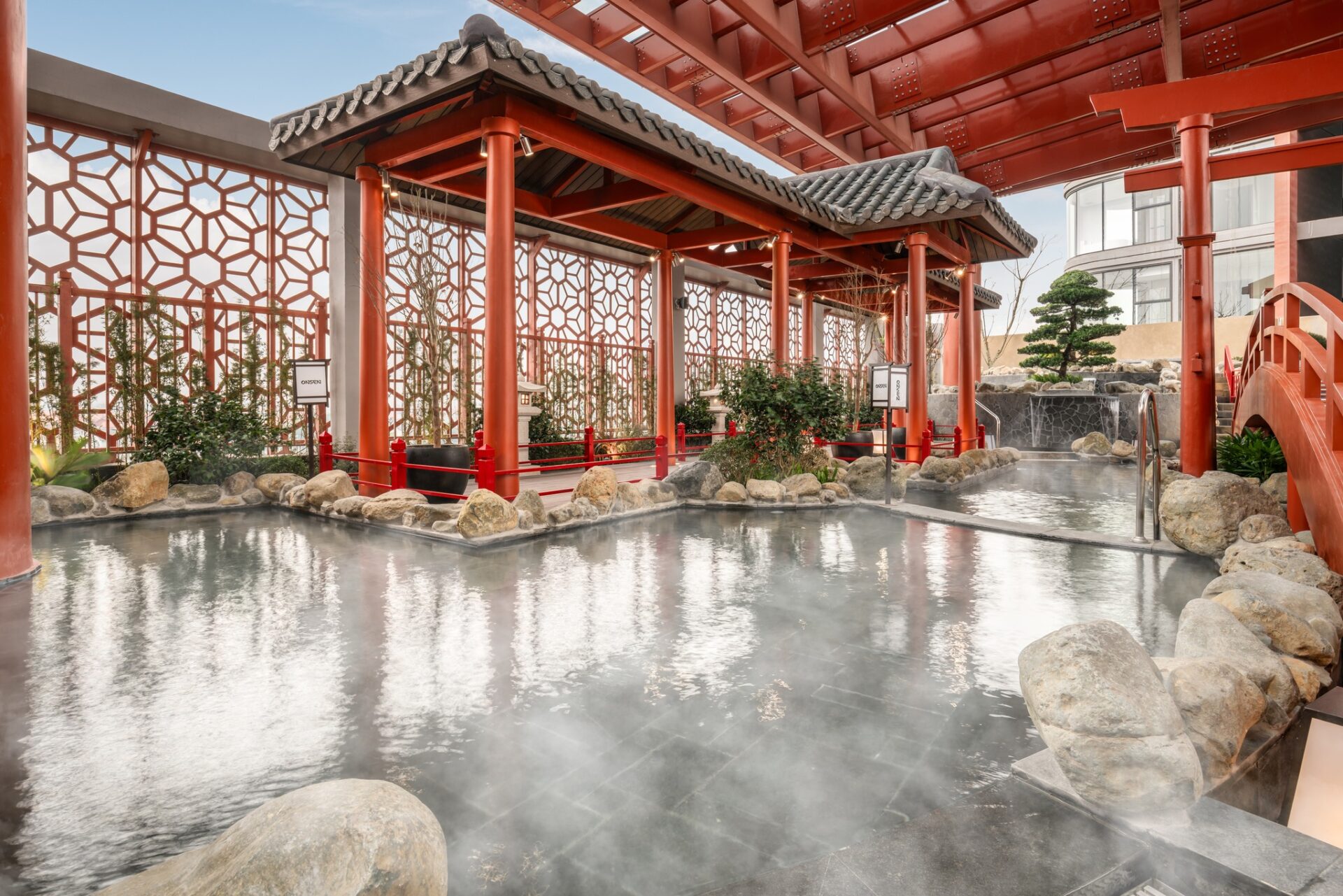 Tổ hợp khoáng nóng Mori Onsen được chủ đầu tư Ecopark phát triển tại KĐT Ecopark Hưng Yên