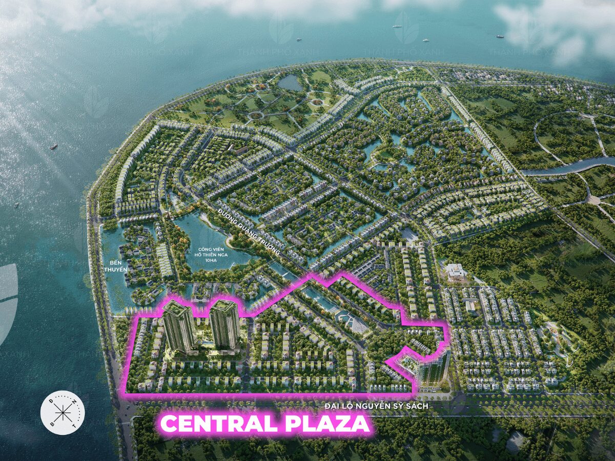 Vị trí đắc địa – Giá trị vàng cho tiềm năng đầu tư tại phân khu Central Plaza